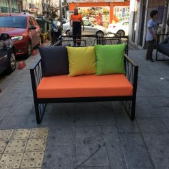 Cafe Metal Sedir Modelleri 011
